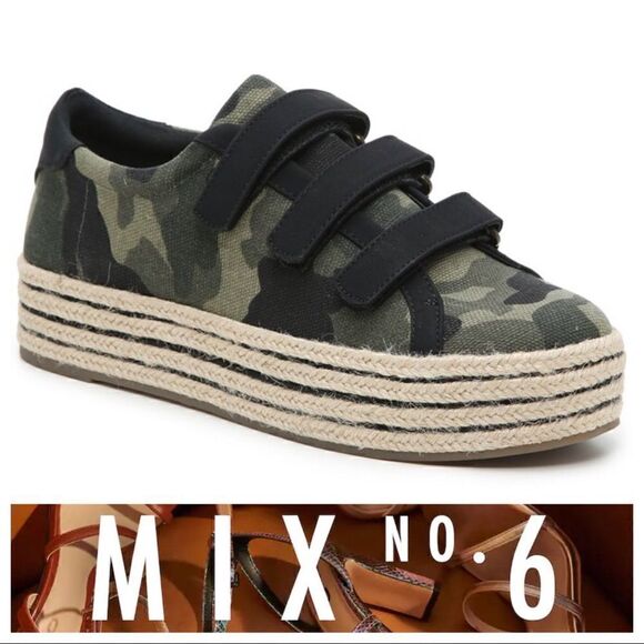 MIX NO 6 Espadrille Platform Sneakers - Picture 1 of 16